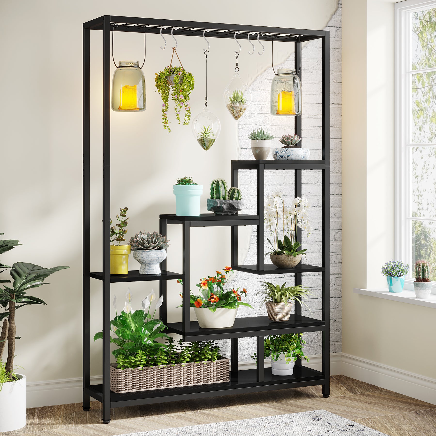 70.9" Plant Shelf 5-Tier Display Rack